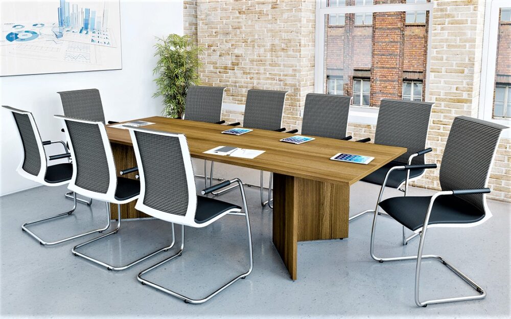 Meeting Tables with Arrow Base