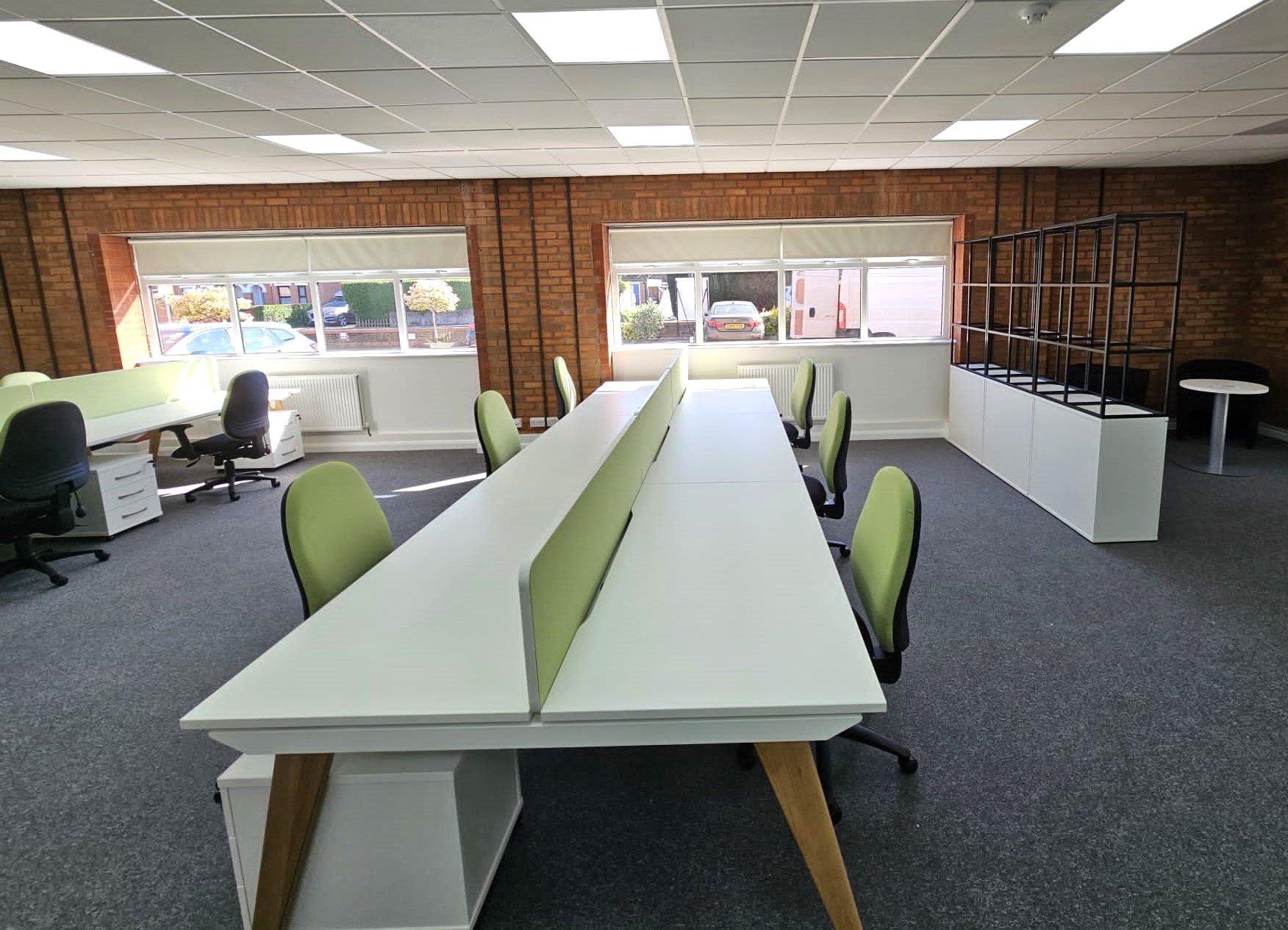 Freshly Installed Office Desks and Office Chairs